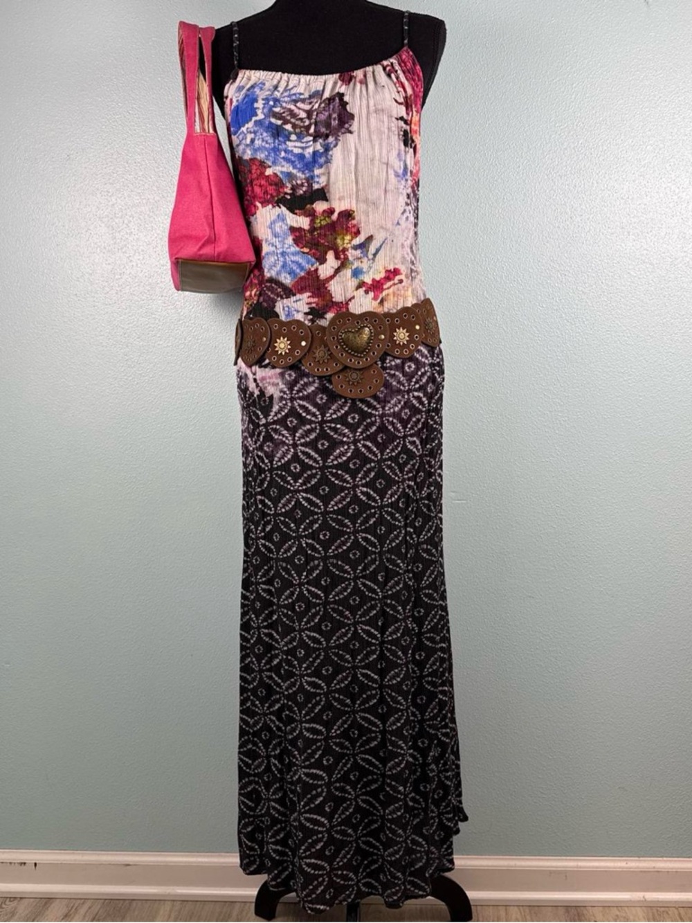 Intimately Free People Backless Boho Maxi Dress Women’s Size Medium